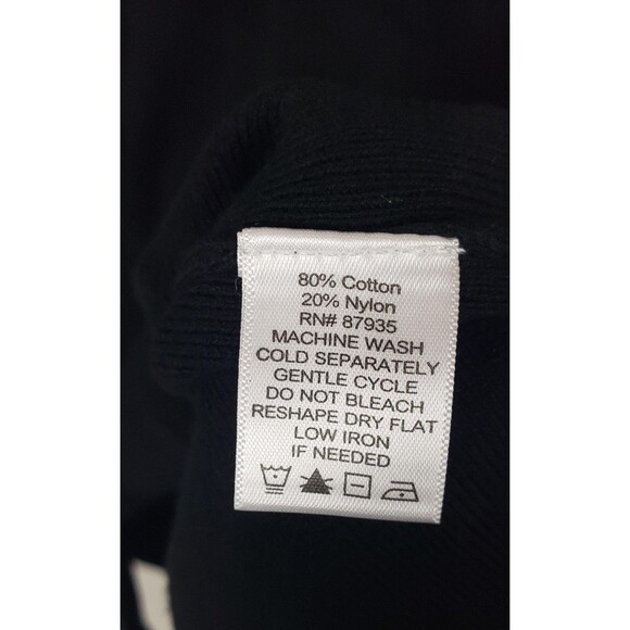 Susan Graver Style Sweater Womens 1X Black Zip Front Cardigan Pockets Knit Plus - Picture 4 of 9